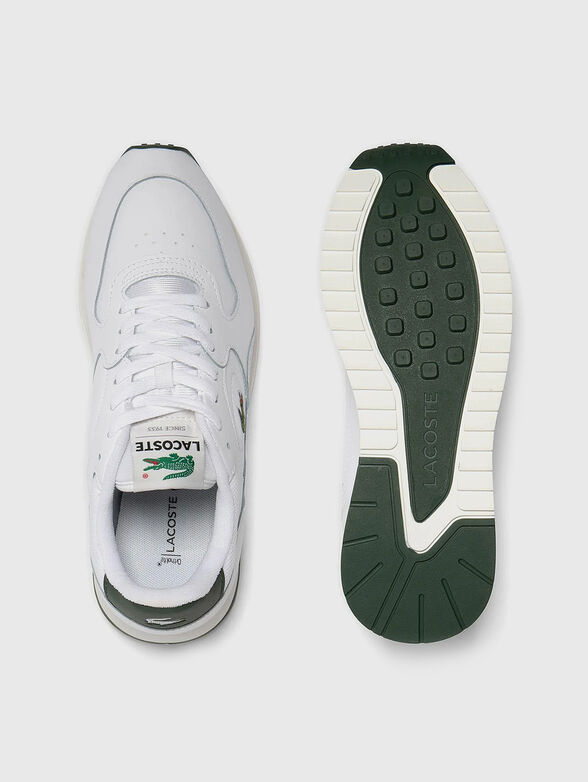 LINETRACK 2231 leather sneakers with logo detail  - 6