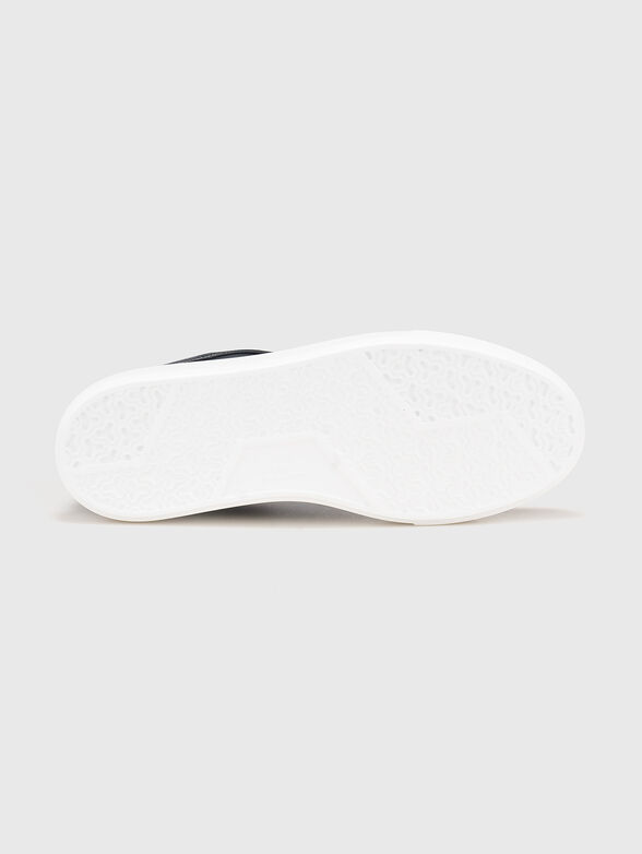 ARTEM black leather sneakers - 5