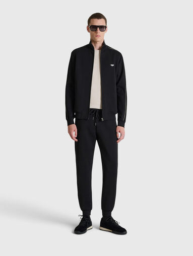 Black regular fit trousers - 5