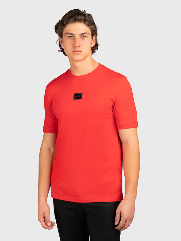 DIRAGOLINO T-shirt with logo accent - 1