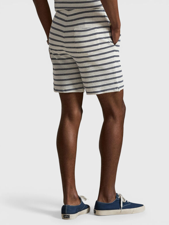 Cotton blend shorts - 2