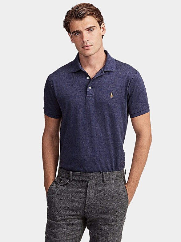 Blue polo-shirt - 1