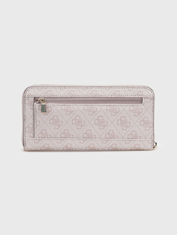 Wallet with 4G logo print - 2