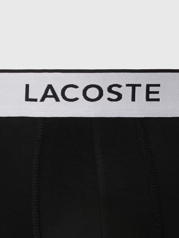 Set of three pairs of boxers with logo - 5