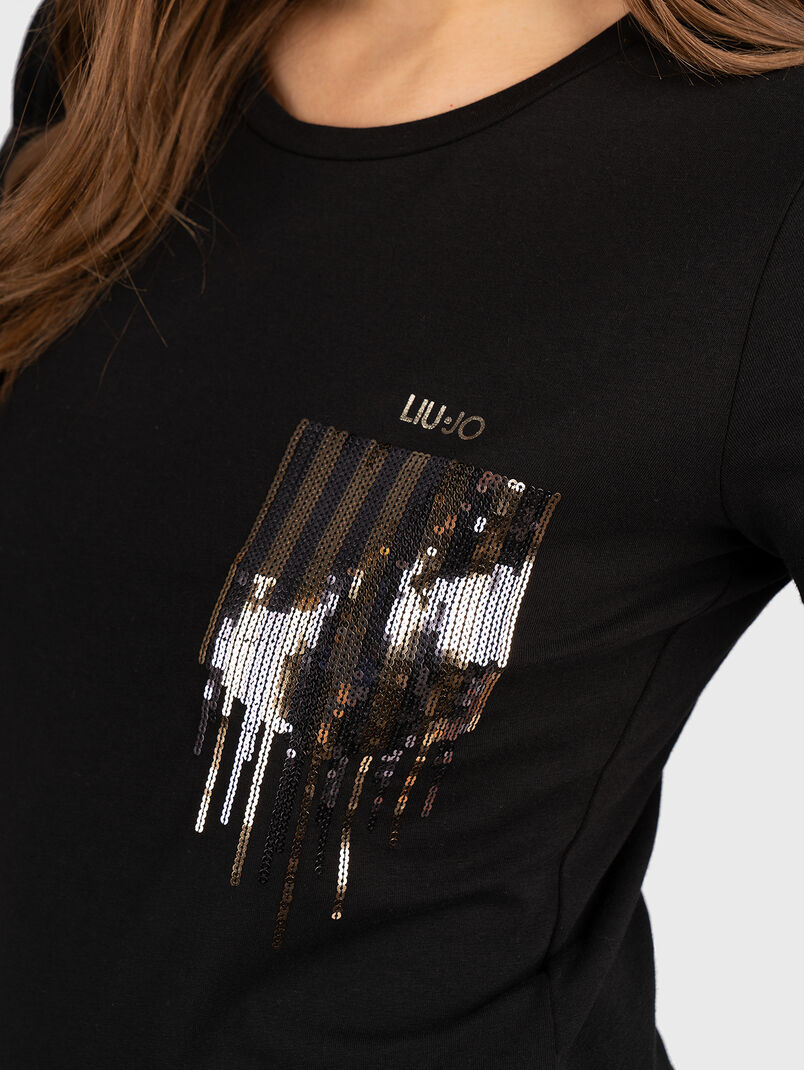 T-shirt with logo detail - 3