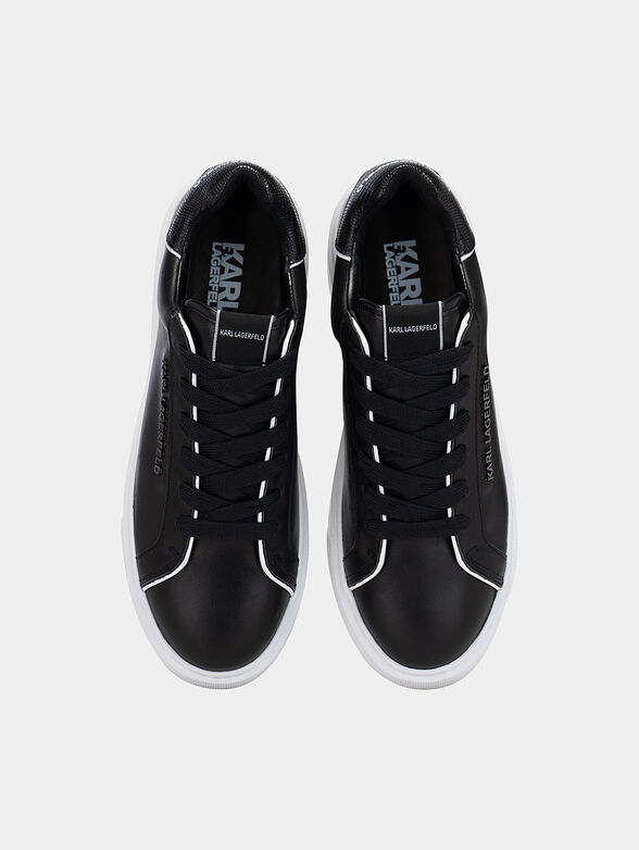 Leather sneakers - 6