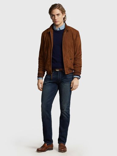 Dark blue jeans - 5