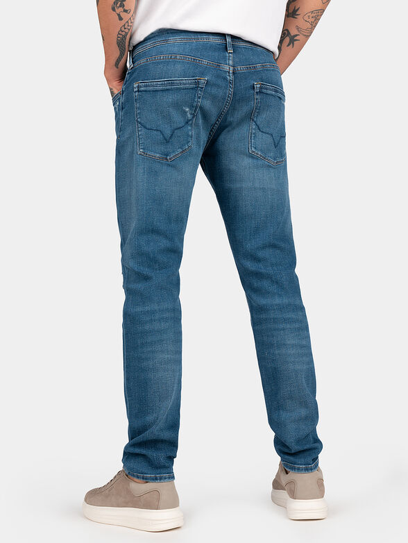 STANLEY blue jeans with distressed effect - 2