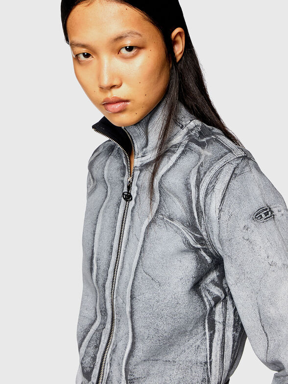 D-Emy-S track grey sweatshirt - 4