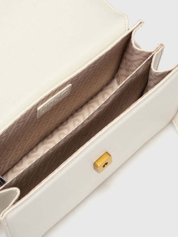Crossbody bag with a flap and logo detail - 6