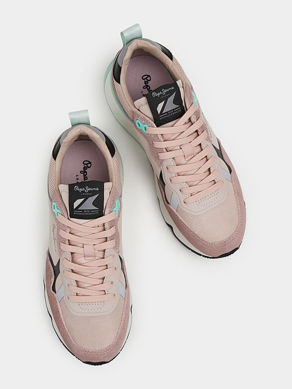 BRITT PRO sports shoes with suede inserts - 6