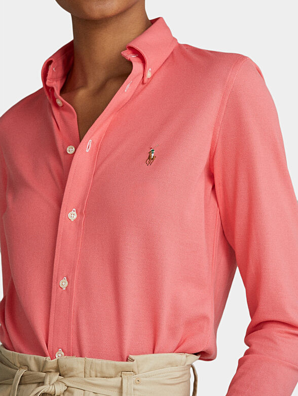 Shirt with Pony logo embroidery - 3