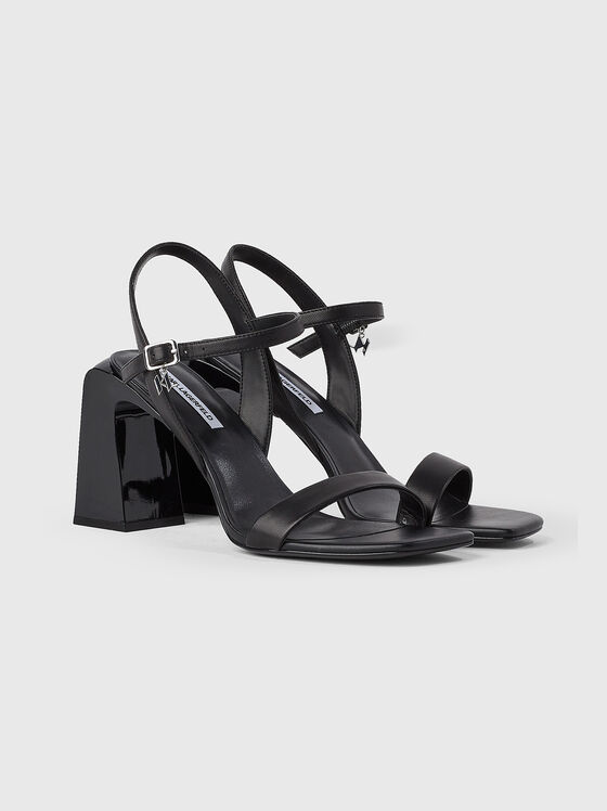ASTRA NOVA leather heeled sandals - 1