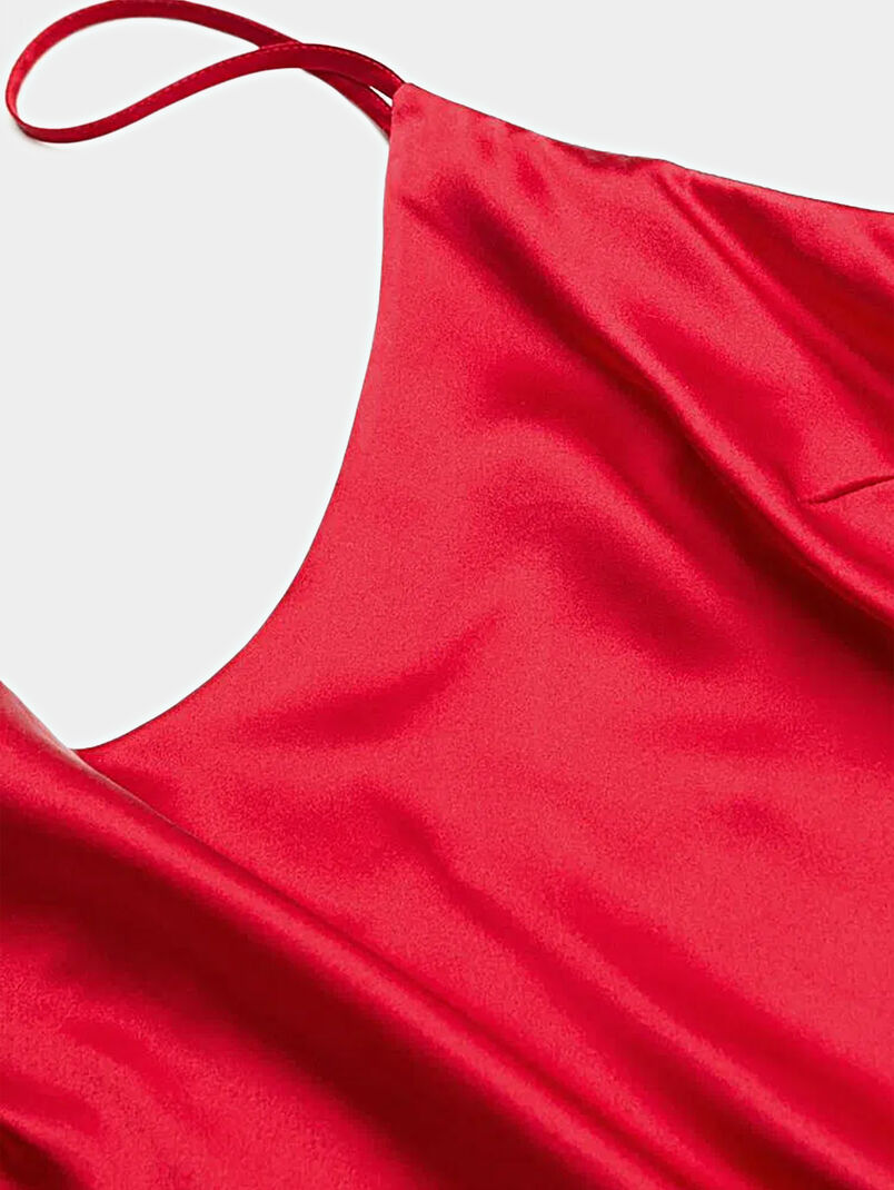 Silk touch color Chemise - 3