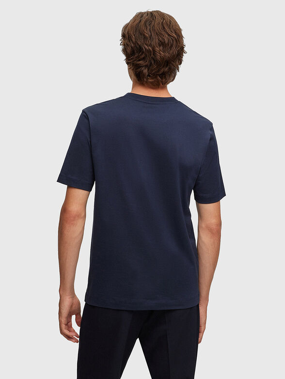 Beige cotton T-shirt - 3