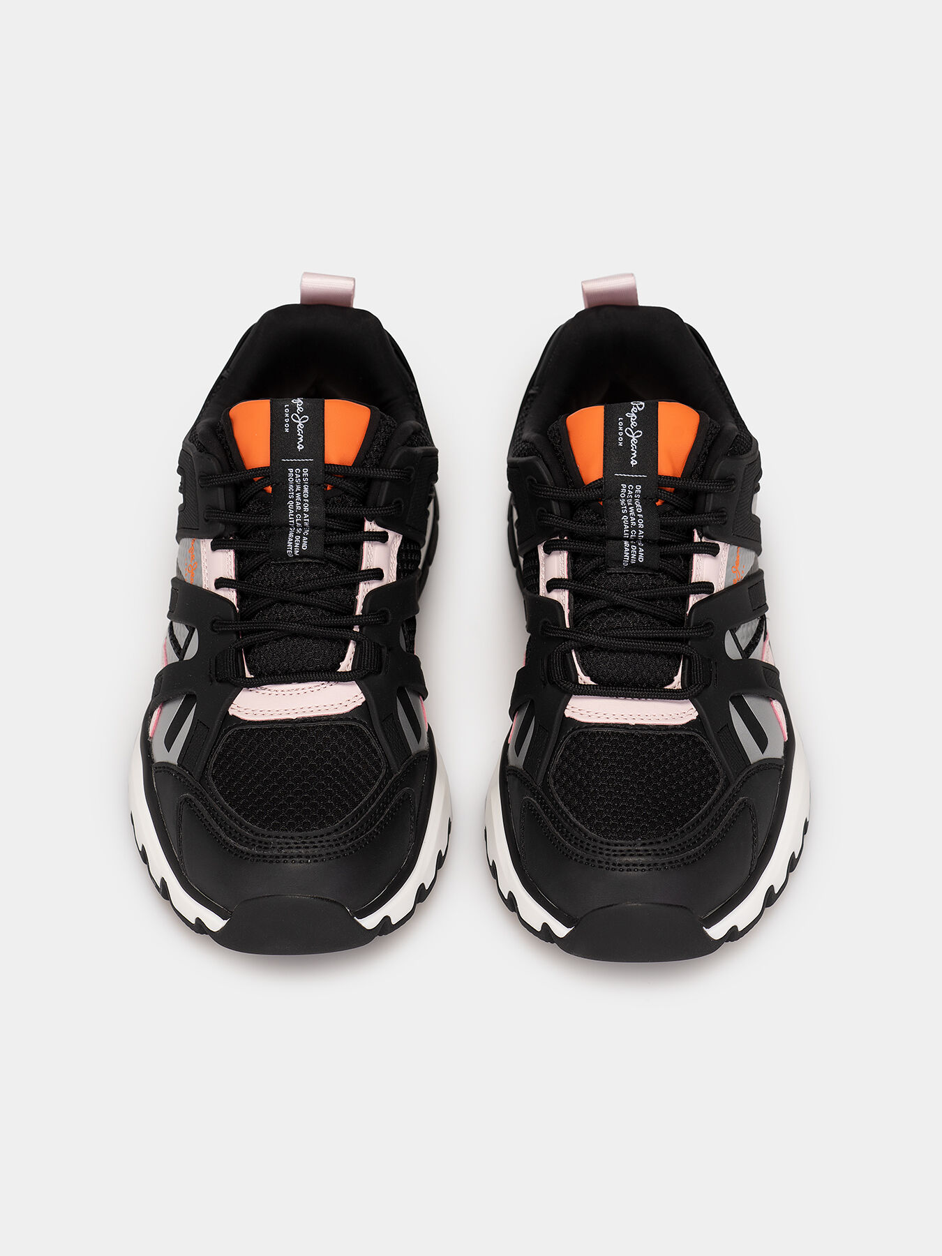BANKSY TRECK sports shoes with multicolor inserts brand Pepe