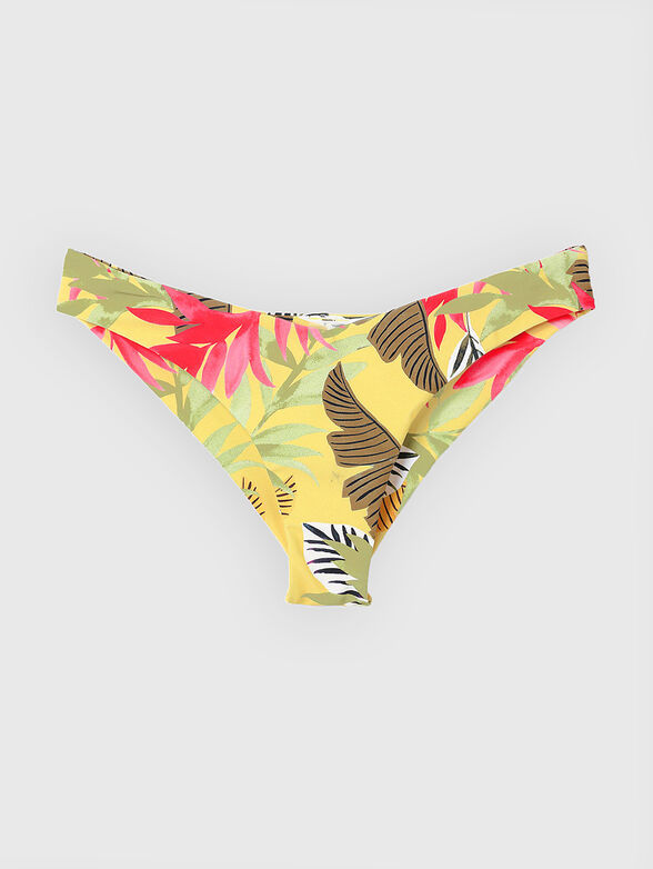 Bikini bottom with floral print - 5