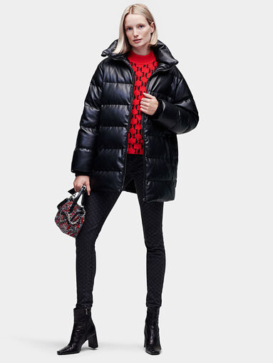 Down jacket in black - 5