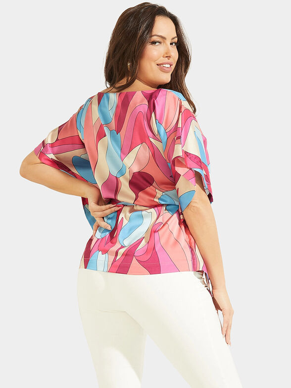 BAJA top with multicolored print - 2