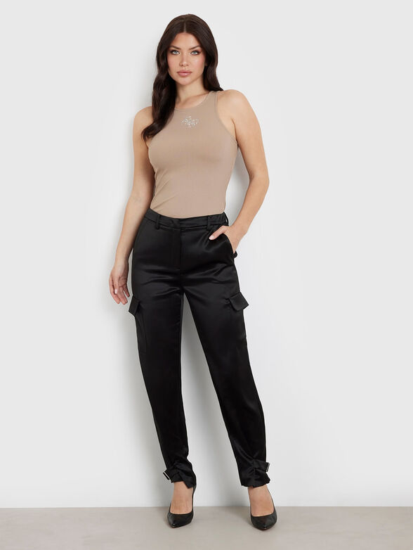 MARZIA satin trousers - 4