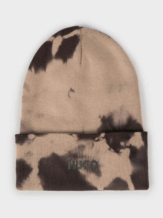 Hat with tie-die effect - 1