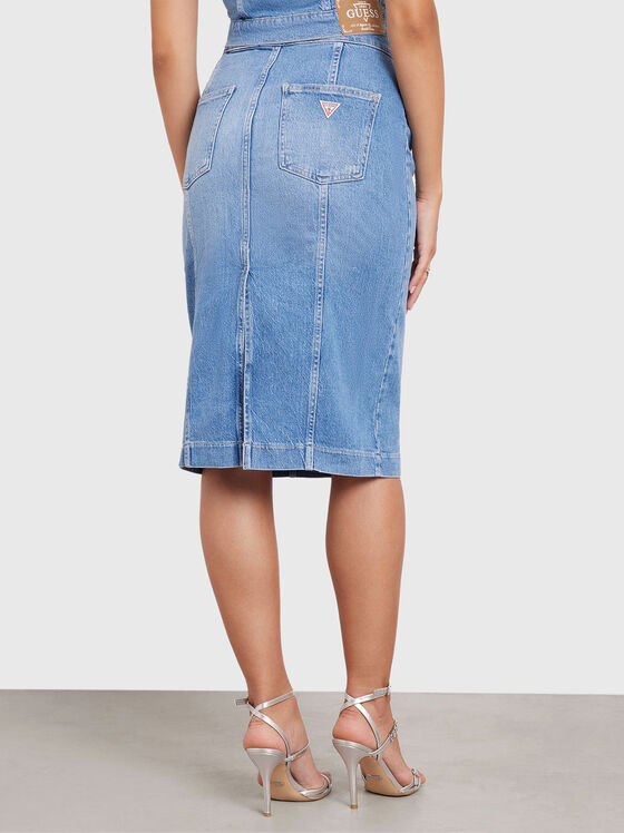 EMMA denim midi skirt - 2