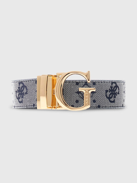 NEDA belt with logo buckle - 1