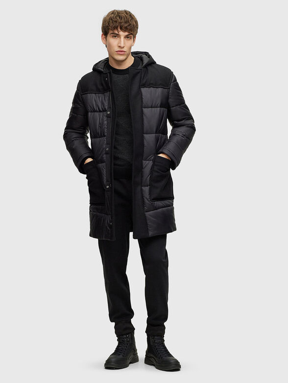 Black puffer jacket - 2