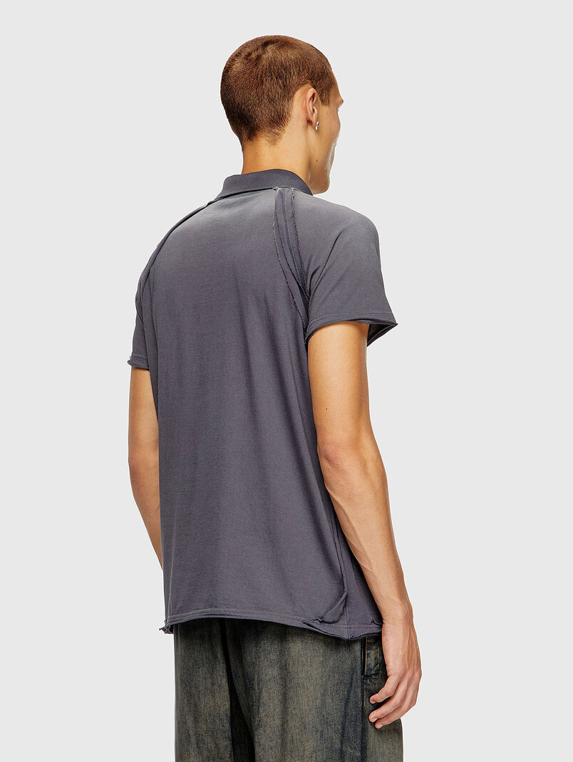 T-NORY cotton polo shirt  with logo - 3