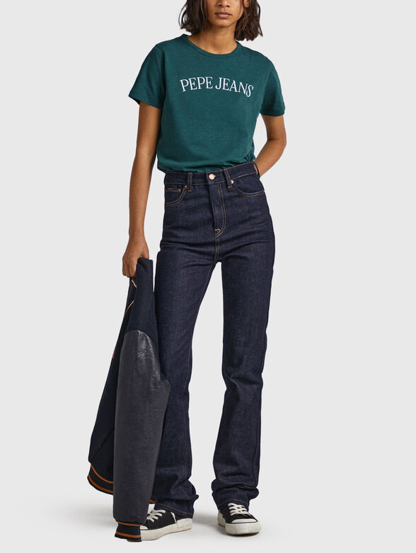 VIO T-shirt with oval neckline - 2
