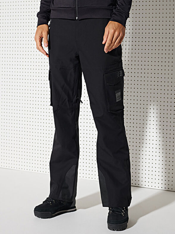 Black ski pants - 1