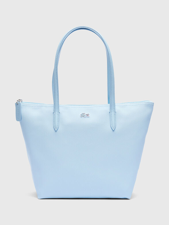 Black tote bag with logo - 1