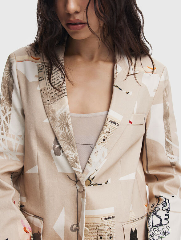 MR. CHRISTIAN LACROIX print jacket - 6