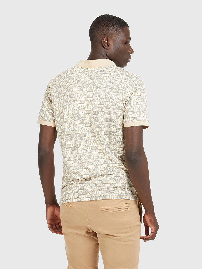 Polo-shirt with monogram print - 3