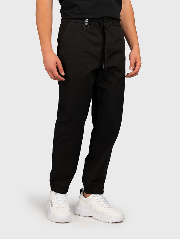 Black trousers with ties - 3