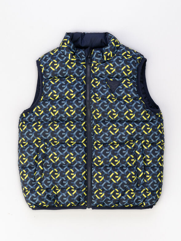 Double-faced vest with logo - 4