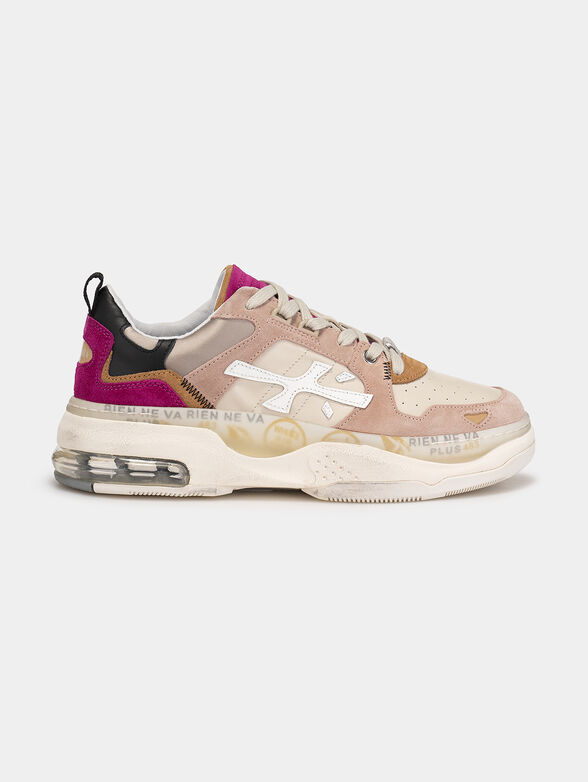 DRAKED 266 sneakers with coloured inserts - 1