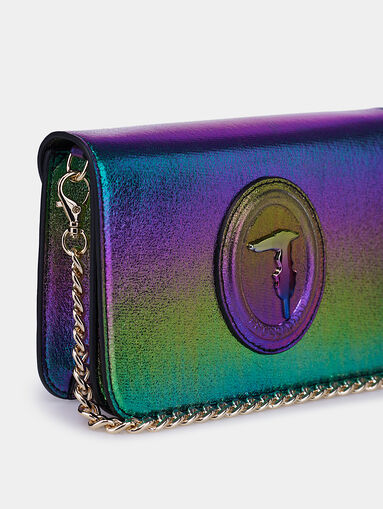 BLOSSOM Clutch in iridescent color - 5