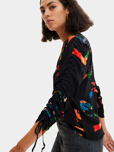 LOVE blouse with adjustable sleeves - 4