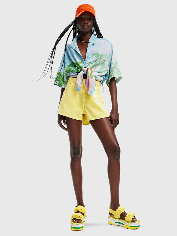 DEFNE denim shorts - 4