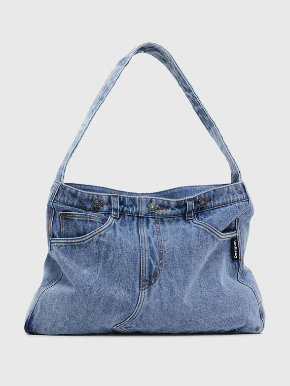 Large denim bag - 1