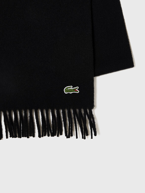 Unisex wool and cashmere scarf - 2