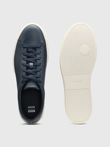 Leather sneakers - 5