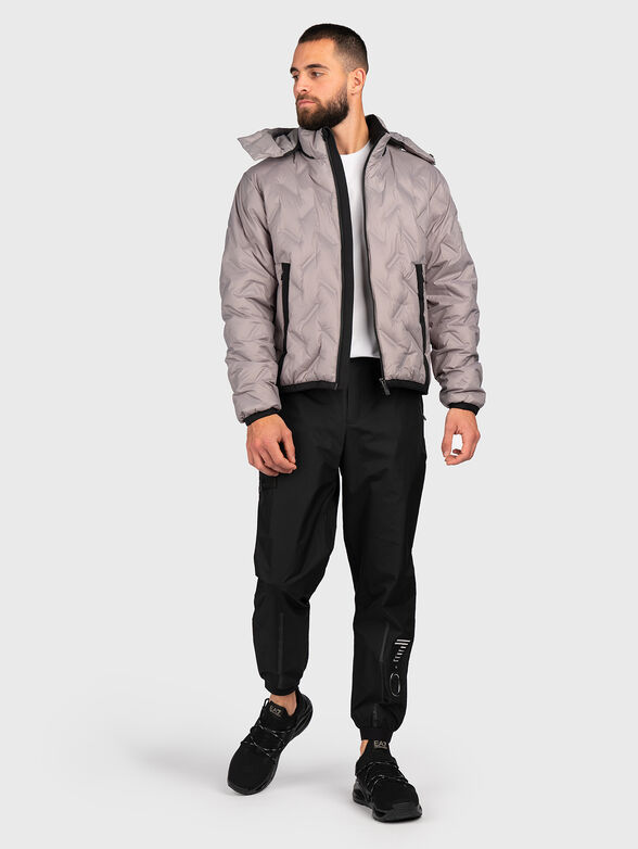 Quilted down jacket  - 2