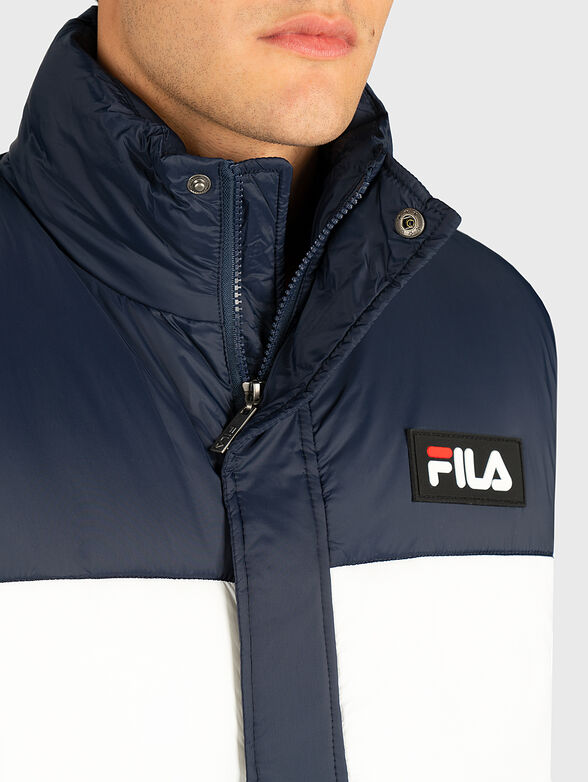 Puffer vest in black color - 2