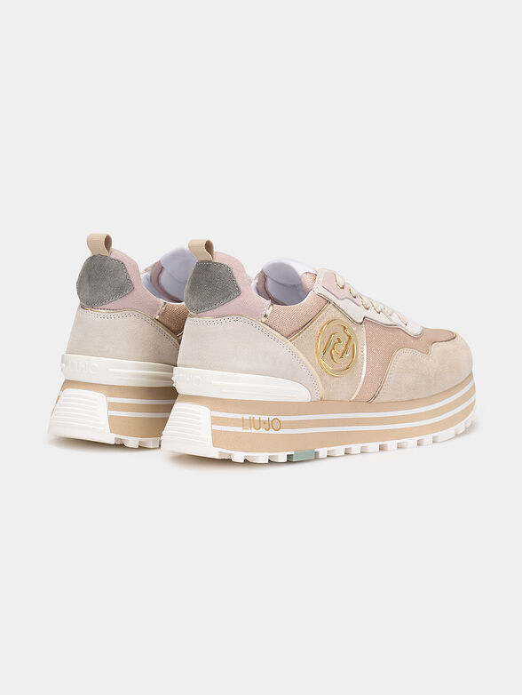 Sneakers MAXI WONDER 24 in beige color - 3