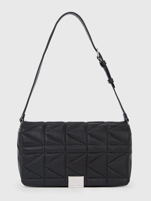 Leather bag with logo - 1