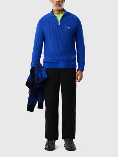 Cotton cargo pants - 5