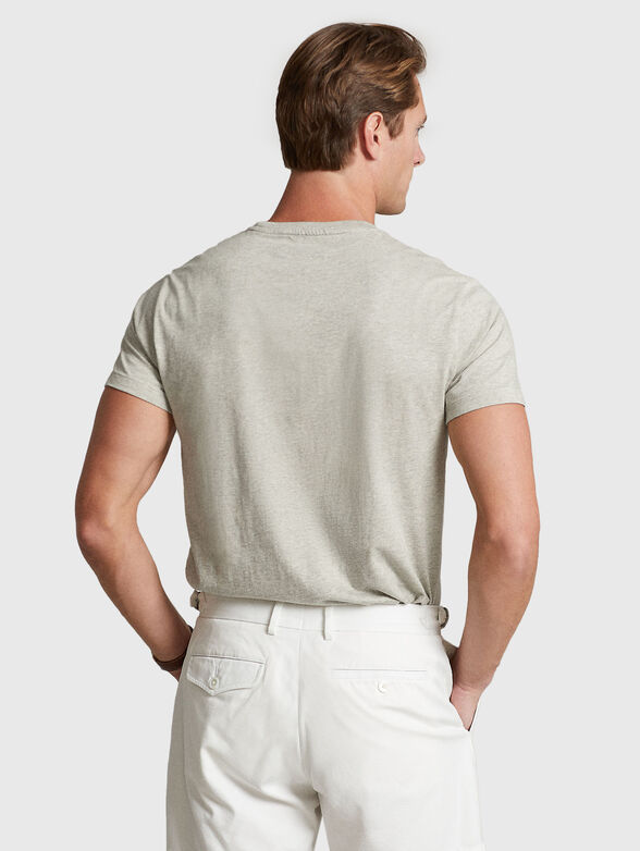 Cotton T-shirt with logo  - 3