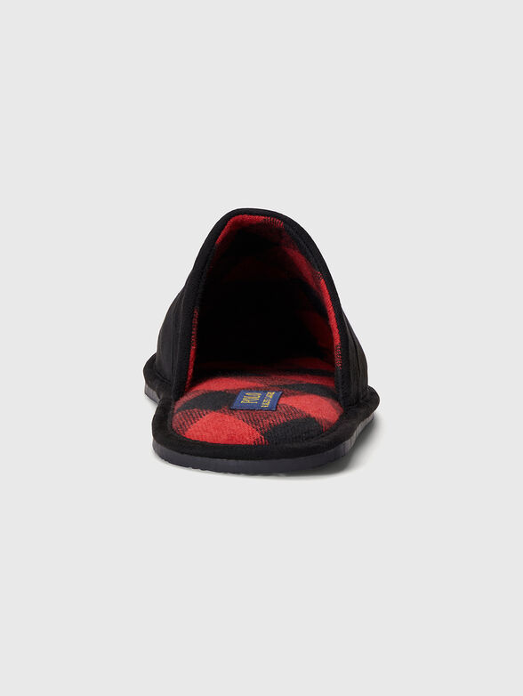 Home slippers with logo embroidery - 2
